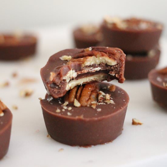 Toasted Pecan + Peanut Butter Cups - Recipe photo by nourishmemum
