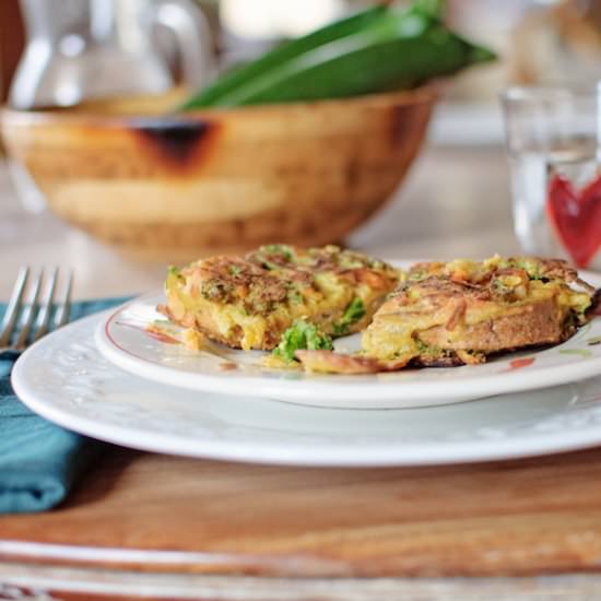 Savory French Toast - Recipe photo by Healthy Epicurean