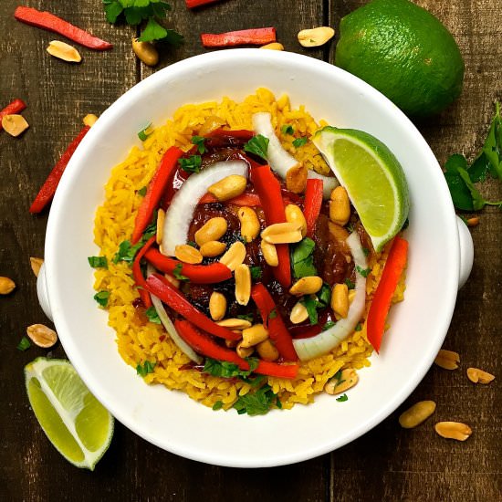 Tropical Chicken Curry - Recipe photo by Grits and Pinecones