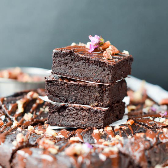 Fudgy Avocado Brownies - Recipe photo by sweetashoneynz