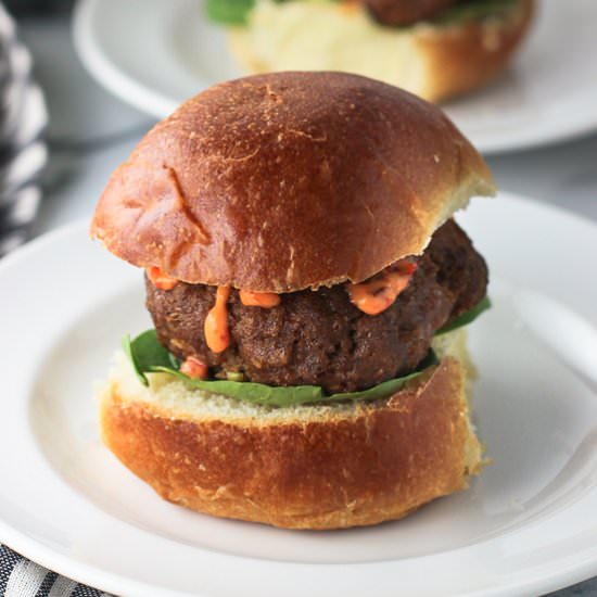 Five Spice Turkey Sliders - Recipe photo by mysequinedlife