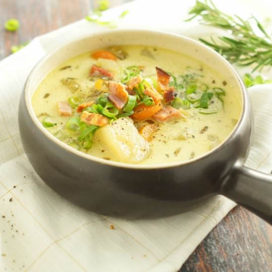 Instant Pot Ham and Potato Soup - Recipe photo by hing12133