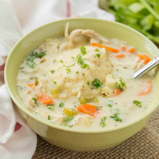 Chicken Dumpling Soup - Recipe photo by mykitchencraze