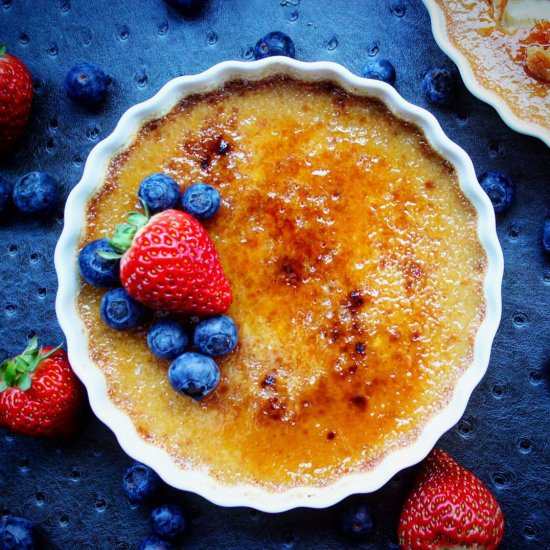 Toasted Milk & Cardamom Creme Brulee - Recipe photo by milkandcardamom