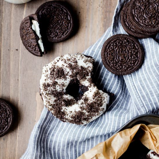 Oreo Doughnuts - Recipe photo by cookienameddesire
