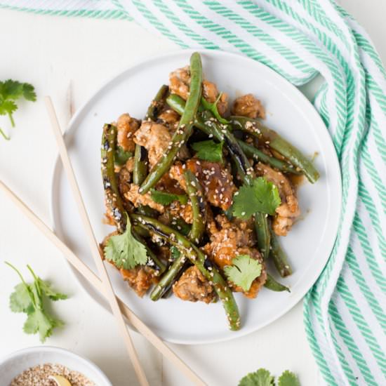Turkey and Green Bean Stir-Fry - Recipe photo by RealFoodWholeLife