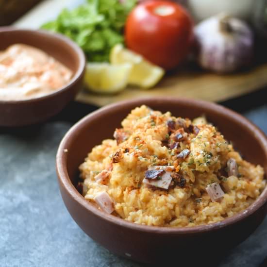 Steakhouse Comeback Sauce Rice - Recipe photo by Gringalicious