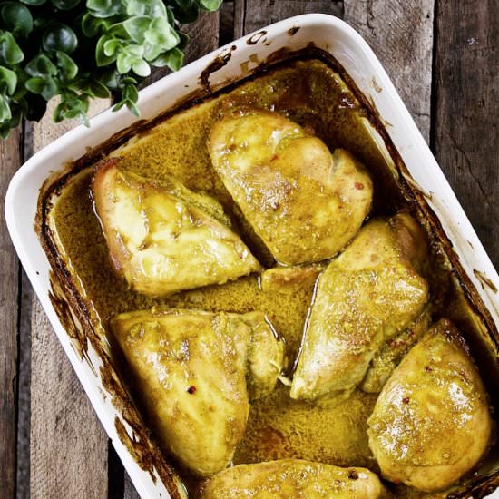No Work Chicken - Recipe photo by the hungry bluebird