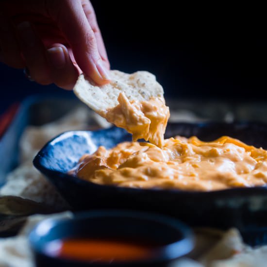 Crock Pot Buffalo Chicken Dip - Recipe photo by foodfaithfitness
