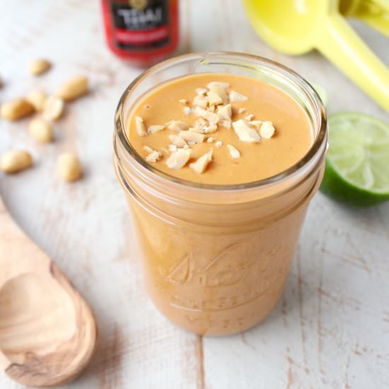 Thai Peanut Sauce - Recipe photo by Whitney Bond