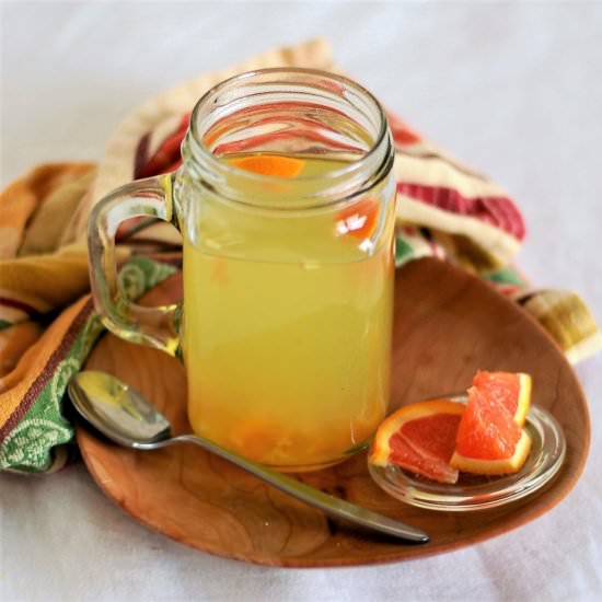 Orange & Ginger Hot Drink - Recipe photo by Inspired by the Seasons