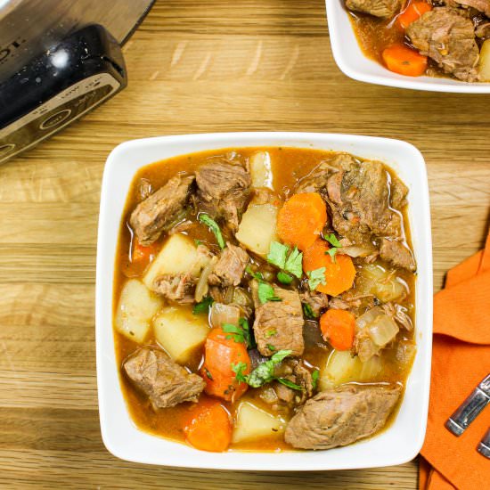 Slow Cooker Mexican Beef Stew - Recipe photo by Bites of Flavor