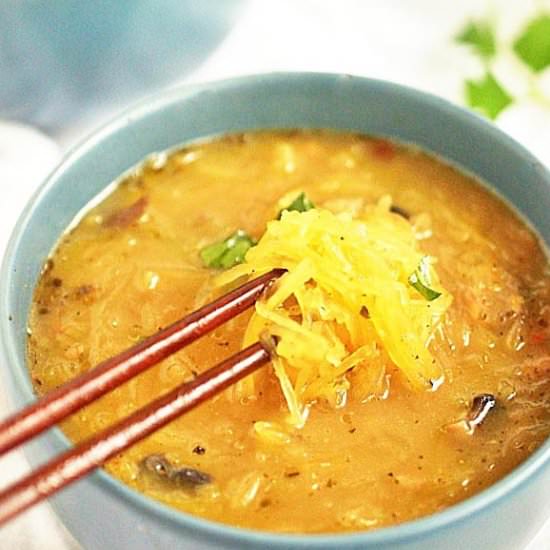 Nourishing Spaghetti Squash Ramen - Recipe photo by Simply to Thrive