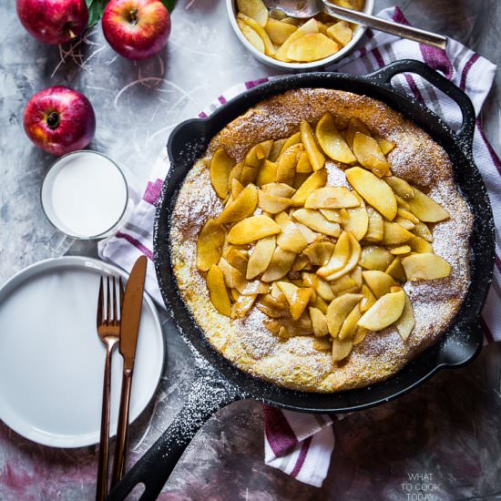 Dutch Baby Pancakes - Recipe photo by WhatToCookToday