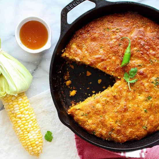 Skillet Cornbread - Recipe photo by foodbyjonister