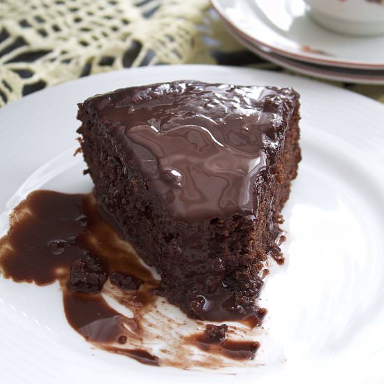 Eggless Hot Chocolate Cake - Recipe photo by daniscookings