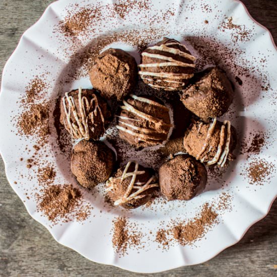 Double Chocolate Rum Balls - Recipe photo by Debjanir Rannaghar