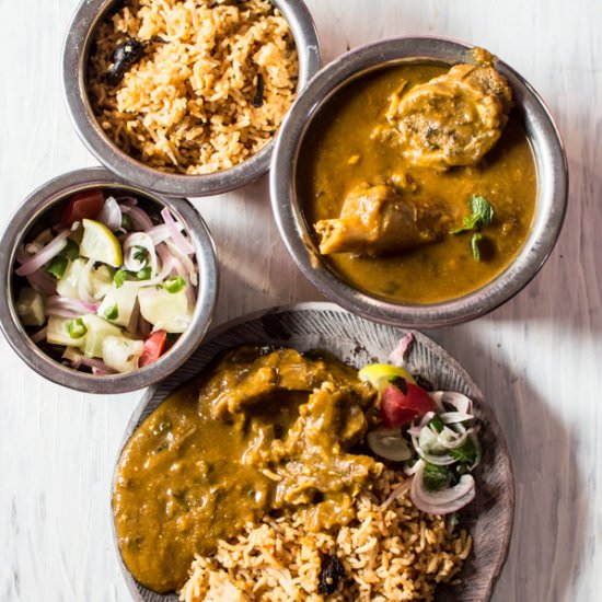 Dhansak - Recipe photo by Debjanir Rannaghar