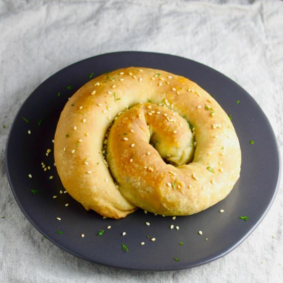 Homemade Spanakopita Spiral - Recipe photo by marilenaskitchen