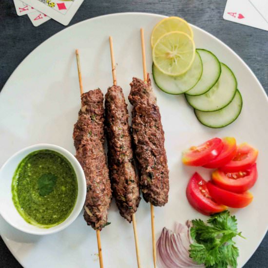 Homemade Seekh Kebab - Recipe photo by TheTakeItEasyChef