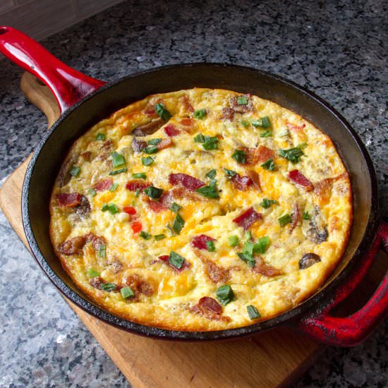 Sunday Frittata - Recipe photo by TheKitchenWhisperer