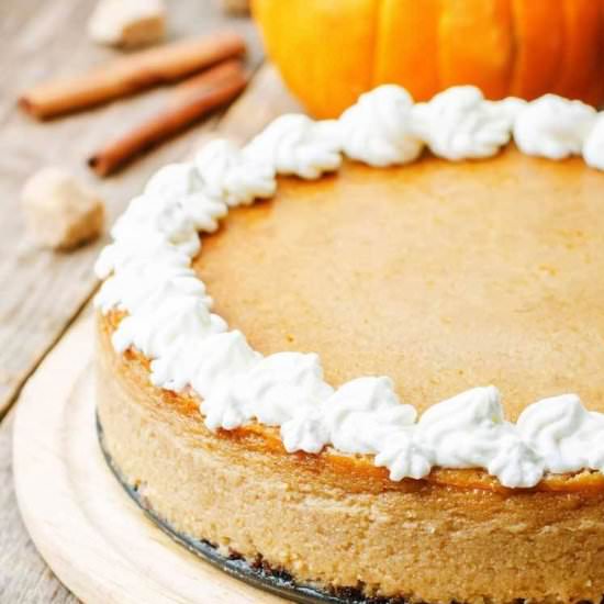Pumpkin Cheese Cake Copycat - Recipe photo by thebloggerpearl
