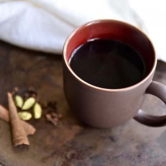 Immune Boosting Elderberry Tea - Recipe photo by Tasting Page