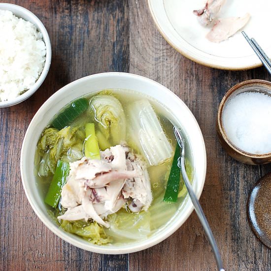 Slow Cooker Chicken Soup - Recipe photo by hyosunro