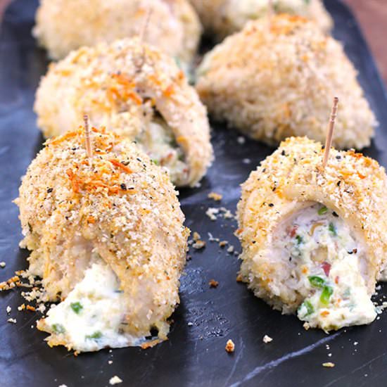 Creamy Jalapeno Stuffed Chicken - Recipe photo by suebeehomemaker