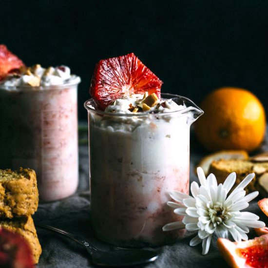 Blood Orange Fool - Recipe photo by thealmondeater