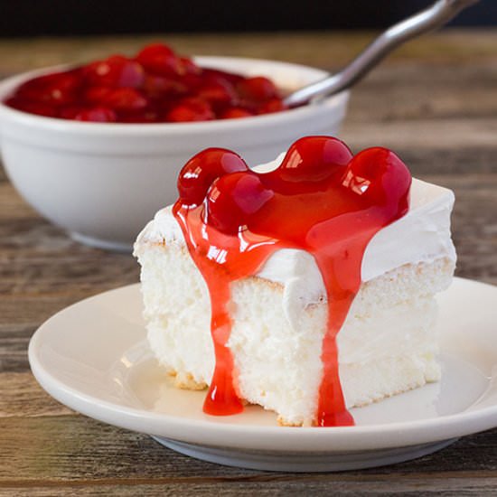 Angel Food Layer Cake - Recipe photo by PearTreeKitchen