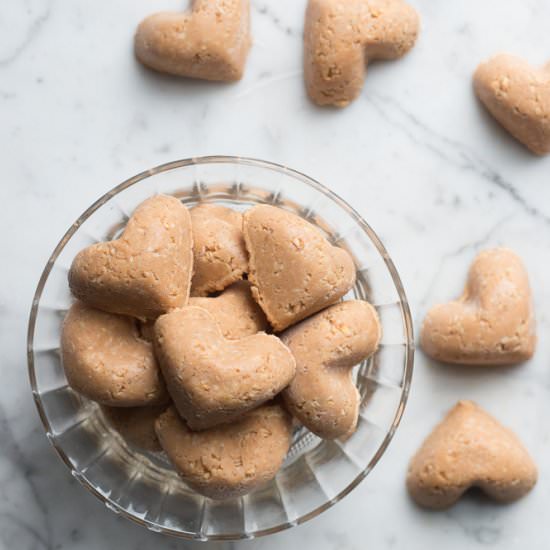 3 Ingredient No Bake Dog Treats - Recipe photo by TimVidraEats