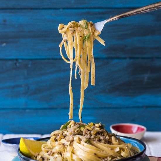 Sardine and Fennel Pasta - Recipe photo by heinstirred