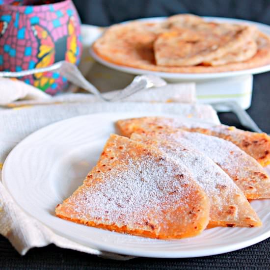 Ladoo Parathas - Recipe photo by Aromatic Cooking