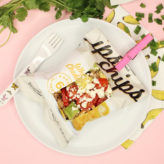 Healthy Walking Tacos - Recipe photo by GlitterandBubbles