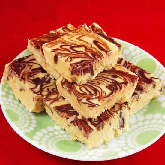 4-Ingredient Peanut Butter Fudge - Recipe photo by myhealthydessert