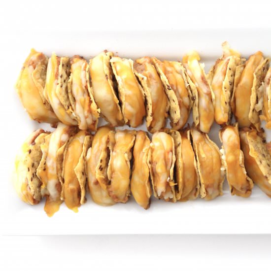 Bean and Cheese Taco Bites - Recipe photo by thebakermama