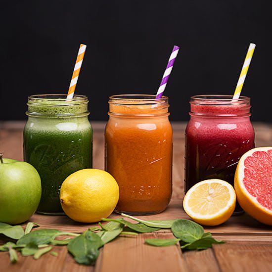 Fresh juices - Recipe photo by cookingcatrin