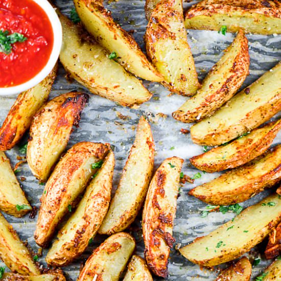 Potato wedges - Recipe photo by Chefjar