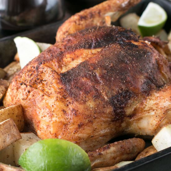 Berbere Roasted Chicken - Recipe photo by cakenknife