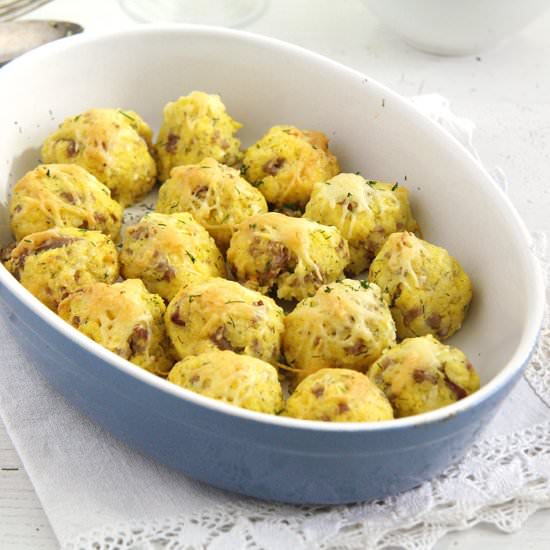 Polenta and Cheese Balls - Recipe photo by adinutza