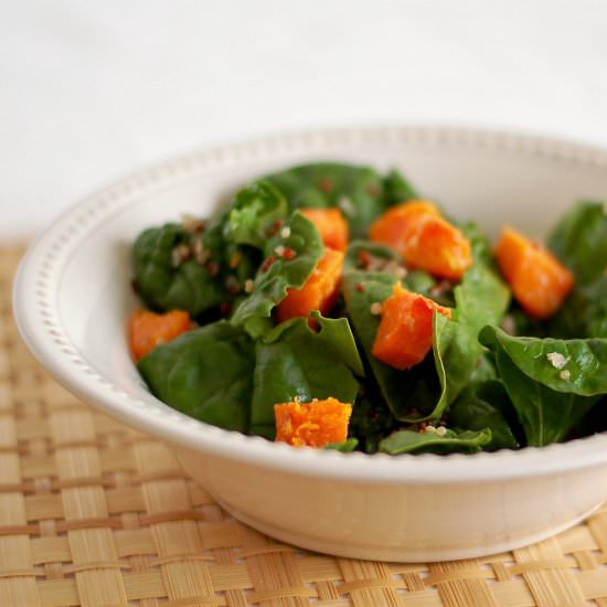 Marinated Butternut Squash Salad - Recipe photo by Inspired by the Seasons