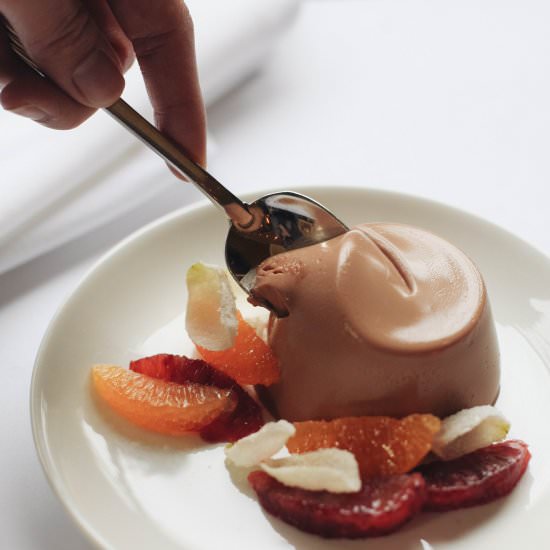 Chocolate Panna Cotta - Recipe photo by jojotastic