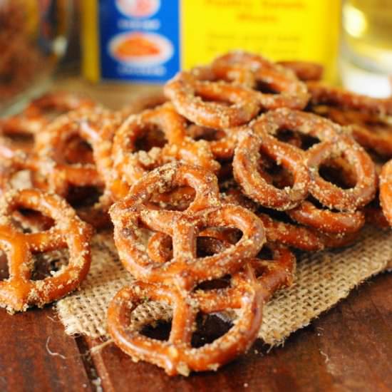 Cajun Pretzels - Recipe photo by thekitchenismyplayground