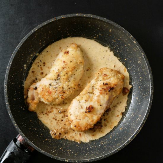 Browned Garlic Creamy Chicken - Recipe photo by biohackers recipes