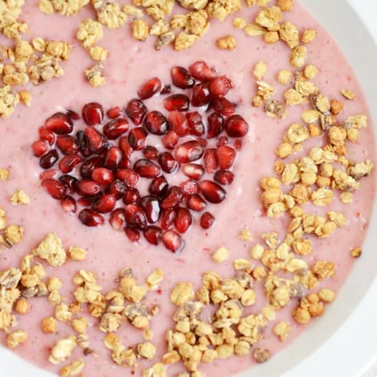 Fruit Smoothie Heart - Recipe photo by FindingZest