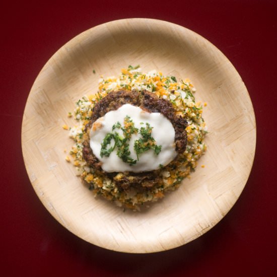 Teff Patty - Recipe photo by fotofeedme