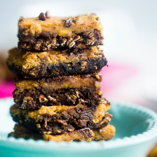 Cookie Dough Breakfast Bars - Recipe photo by foodfaithfitness