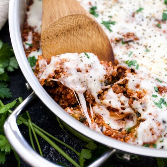 One Pot Pizza Quinoa Casserole - Recipe photo by Recipe Runner