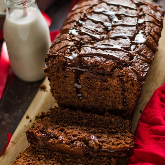 Nutella Banana Bread - Recipe photo by MorganHosttheToast